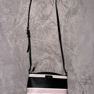Kate Spade Black and Pink Color-Block Crossbody